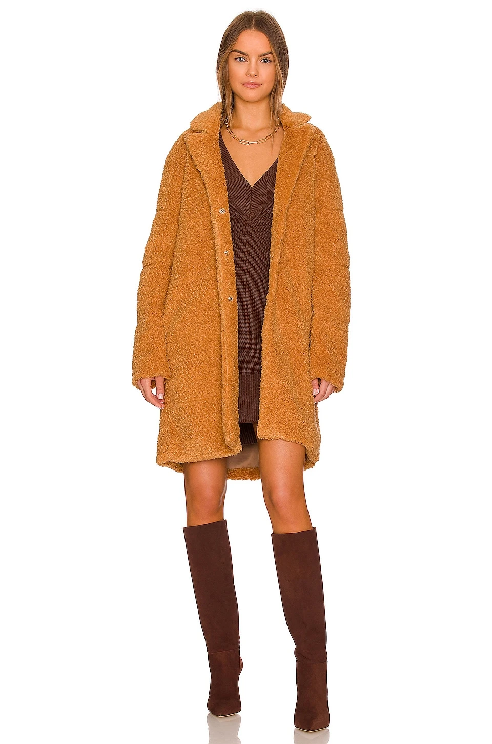 ROBE PULL VARSITY Mink 4 ROBE PULL VARSITY Mink – Image 4