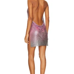 ROBE MINI AVEC CHAINE Multi -Ravis Mode Soldes Boutique 8OTH WD22 V3