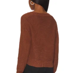 ROBE HARPER Chocolate 6 ROBE HARPER Chocolate -Ravis Mode Soldes Boutique AAYR WK20 V3