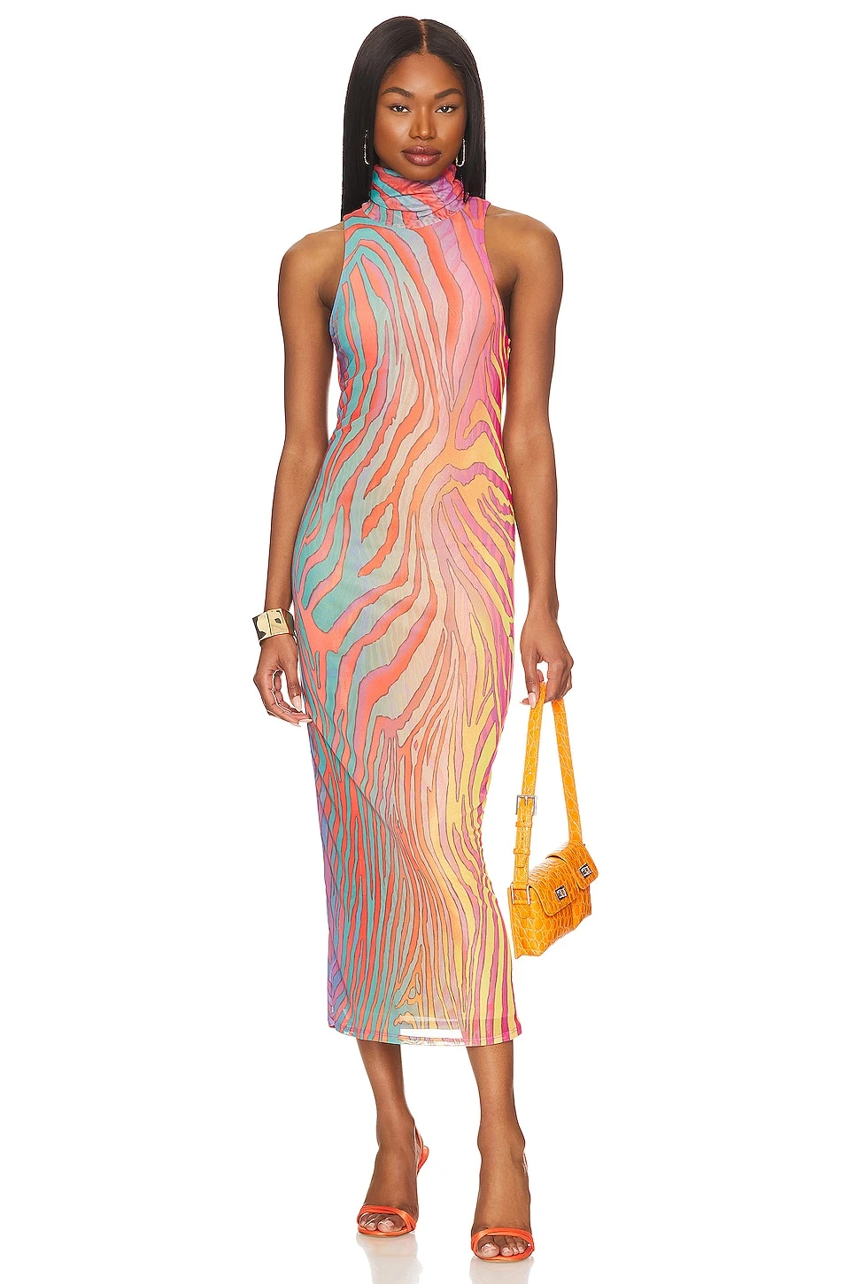 ROBE SERENITY Multi Color Zebra 1 ROBE SERENITY Multi Color Zebra