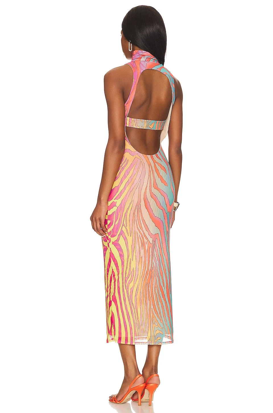ROBE SERENITY Multi Color Zebra 3 ROBE SERENITY Multi Color Zebra – Image 3