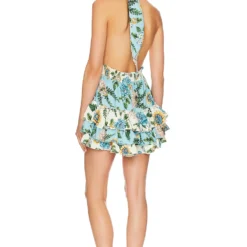 ROBE MOANA Blue Floral -Ravis Mode Soldes Boutique AGUA WD82 V3