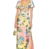 ROBE DAPHNE Pink Multi Floral