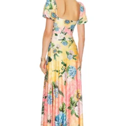 ROBE DAPHNE Pink Multi Floral -Ravis Mode Soldes Boutique AGUA WD83 V4