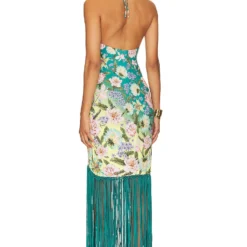 ROBE ALLIS Posy Green -Ravis Mode Soldes Boutique AGUA WD98 V3