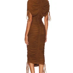 ROBE RATU Coffee -Ravis Mode Soldes Boutique AIYA WD12 V3