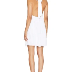 Alice + Olivia ROBE AVIANA White -Ravis Mode Soldes Boutique ALI WD1025 V3