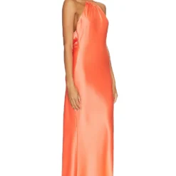 Alice + Olivia ROBE ZUMI Coral Susent 6 Alice + Olivia ROBE ZUMI Coral Susent -Ravis Mode Soldes Boutique ALI WD1030 V3