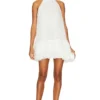 Alice + Olivia ROBE ERNA White
