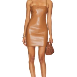 Alice + Olivia ROBE KELLY Camel