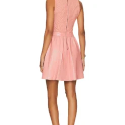 Alice + Olivia ROBE CHARA Rose -Ravis Mode Soldes Boutique ALI WD1048 V3