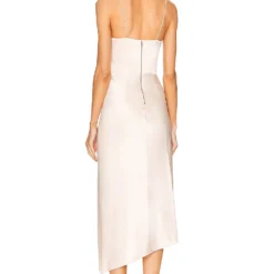 Alice + Olivia ROBE KIYOKO Champagne -Ravis Mode Soldes Boutique ALI WD958 V3