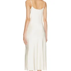 AllSaints ROBE MI-LONGUE HADLEY Arctic White 8 AllSaints ROBE MI-LONGUE HADLEY Arctic White -Ravis Mode Soldes Boutique ALLR WD146 V3