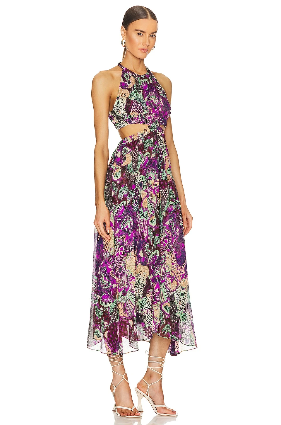 A.L.C. ROBE WAVERLY Orchid Multi 2 A.L.C. ROBE WAVERLY Orchid Multi – Image 2