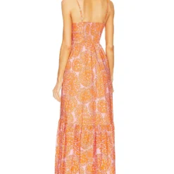 A.L.C. ROBE LAURA Apple & Rose Combo 6 A.L.C. ROBE LAURA Apple & Rose Combo -Ravis Mode Soldes Boutique ALX WD416 V3