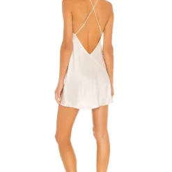 ROBE COURTE CLAUDIA Ivory -Ravis Mode Soldes Boutique AMAN WD1088 V3