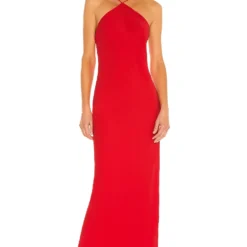 ROBE DE SOIRÉE RIESLING Lipstick -Ravis Mode Soldes Boutique AMAN WD1173 V1 1