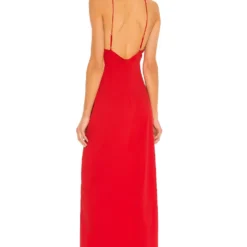 ROBE DE SOIRÉE RIESLING Lipstick -Ravis Mode Soldes Boutique AMAN WD1173 V3