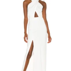 ROBE DE SOIRÉE ZAHARA White