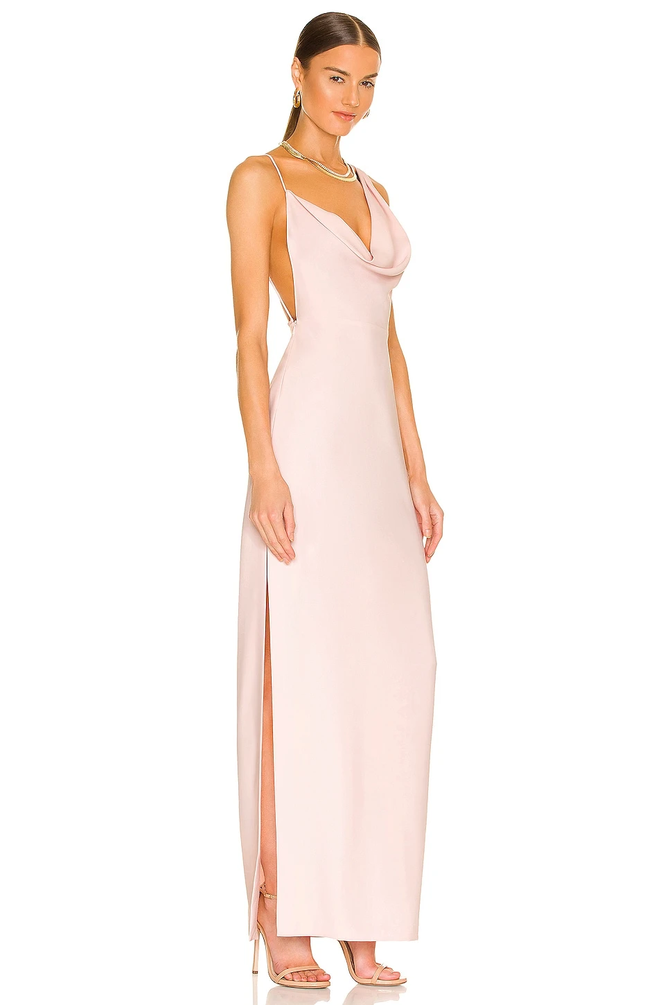 ROBE DE SOIRÉE ARIAL Blush 4 ROBE DE SOIRÉE ARIAL Blush – Image 4