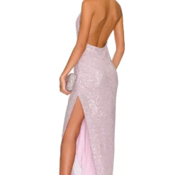 ROBE DE SOIRÉE SAMBA White Sequin 15 ROBE DE SOIRÉE SAMBA White Sequin -Ravis Mode Soldes Boutique AMAN WD1557 V1