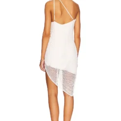 ROBE SILVA White 5 ROBE SILVA White -Ravis Mode Soldes Boutique AMAN WD1576 V3