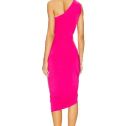ROBE NETANA Hot Pink -Ravis Mode Soldes Boutique AMAN WD1656 V3