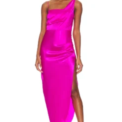 ROBE DE SOIRÉE RAVELLO Hot Pink Light