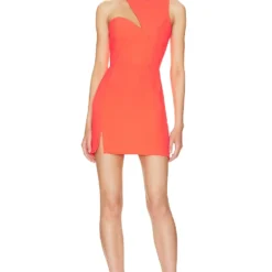 ROBE COURTE GILDA Crimson