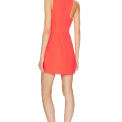 ROBE COURTE GILDA Crimson -Ravis Mode Soldes Boutique AMAN WD1779 V3