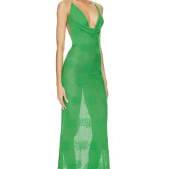 ROBE MAXI KLARA Jade 4 ROBE MAXI KLARA Jade -Ravis Mode Soldes Boutique AORR WD4 V2