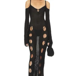 ROBE MAXI YSABEL Black