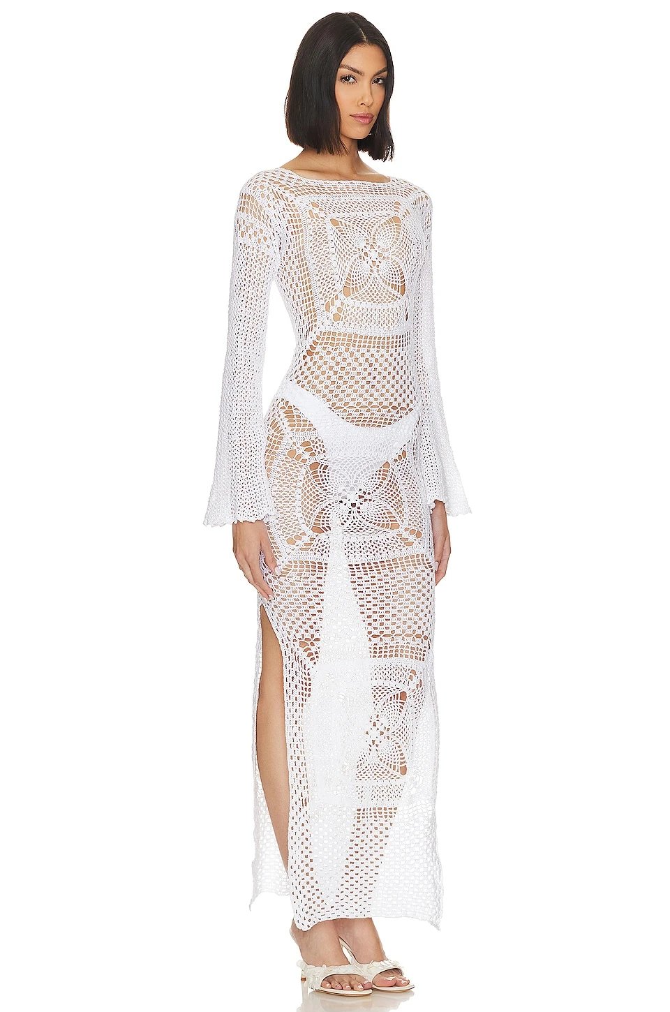 ROBE LUCY White 2 ROBE LUCY White – Image 2