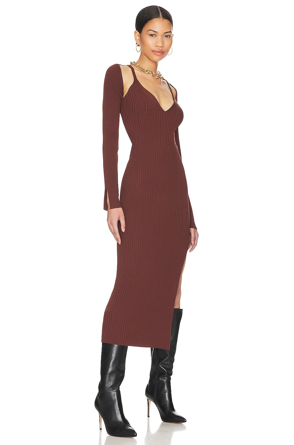 ROBE ABELLA Brown 2 ROBE ABELLA Brown – Image 2