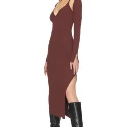 ROBE ABELLA Brown 6 ROBE ABELLA Brown -Ravis Mode Soldes Boutique ASTR WD350 V3