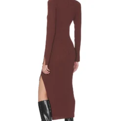 ROBE ABELLA Brown 7 ROBE ABELLA Brown -Ravis Mode Soldes Boutique ASTR WD350 V4