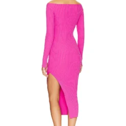 ROBE HILARIA Pink 5 ROBE HILARIA Pink -Ravis Mode Soldes Boutique ASTR WD361 V3