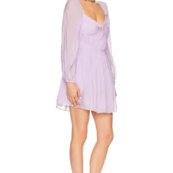 ROBE CARINA Lavender -Ravis Mode Soldes Boutique ASTR WD370 V2