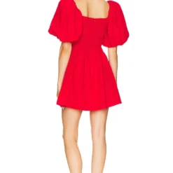 ROBE SERILDA Red 5 ROBE SERILDA Red -Ravis Mode Soldes Boutique ASTR WD397 V3