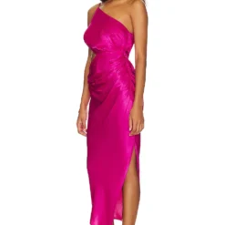 ROBE MARTINA Fuchsia -Ravis Mode Soldes Boutique ASTR WD412 V3