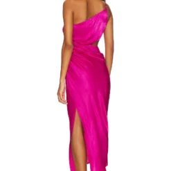 ROBE MARTINA Fuchsia -Ravis Mode Soldes Boutique ASTR WD412 V4