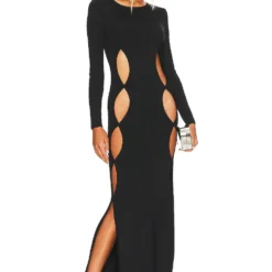 ROBE CHARLIE Black -Ravis Mode Soldes Boutique ATER WD11 V1 1