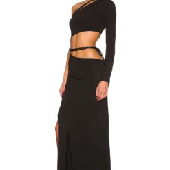 ROBE MANROE Black 6 ROBE MANROE Black -Ravis Mode Soldes Boutique ATOR WD74 V3