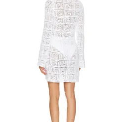ROBE COURTE PATCHWORK Bleach White 5 ROBE COURTE PATCHWORK Bleach White -Ravis Mode Soldes Boutique AUTU WD145 V3