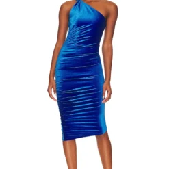 ROBE MI-LONGUE CELESTE Cobalt 7 ROBE MI-LONGUE CELESTE Cobalt -Ravis Mode Soldes Boutique AXLR WD82 V4