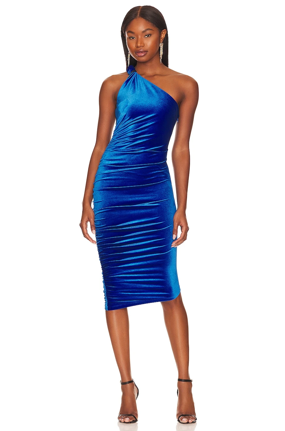 ROBE MI-LONGUE CELESTE Cobalt 4 ROBE MI-LONGUE CELESTE Cobalt – Image 4