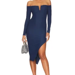 ROBE MI-LONGUE PARKE Midnight