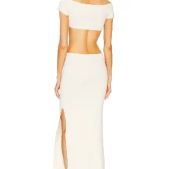 ROBE CAPERA Off White -Ravis Mode Soldes Boutique AYAR WD51 V3