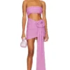 ROBE COURTE MIA Orchid Purple