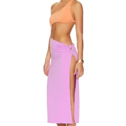 ROBE ARIANA Melon & Purple Mix -Ravis Mode Soldes Boutique BANH WD7 V3